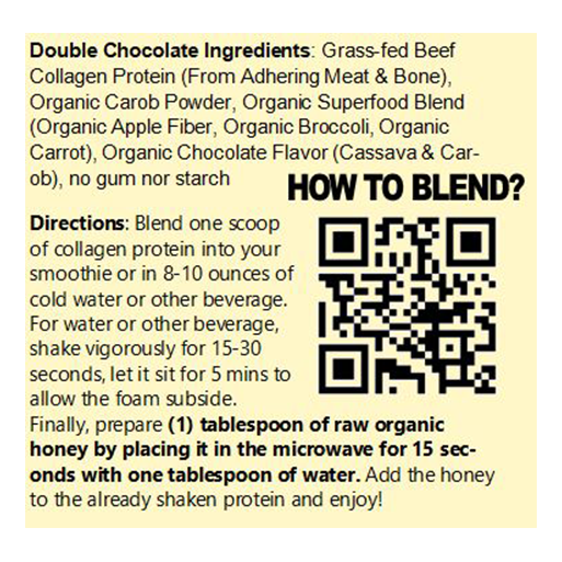 Paleo Perfection Collagen Double Chocolate Protein Powder