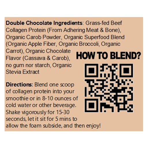 Paleo Perfection Collagen Double Chocolate Protein Powder