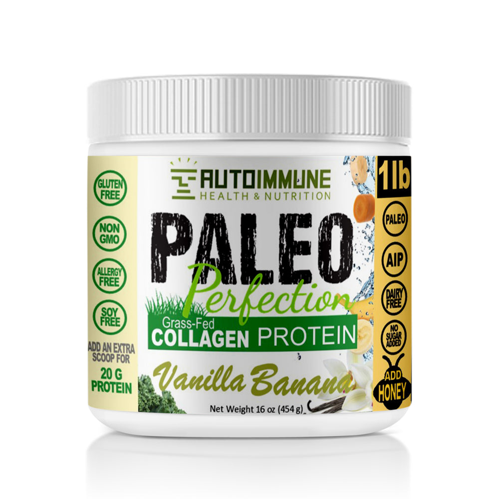 Paleo Perfection Collagen Vanilla Banana Protein Powder