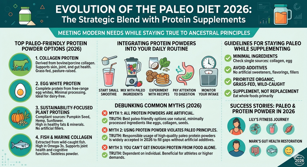 2026 Paleo Diet: Integrating Protein Powder for Optimal Nutrition