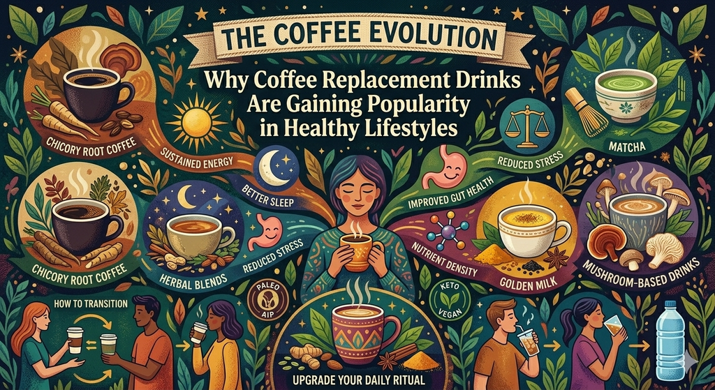 Why Coffee Replacement Drinks Are Gaining Popularity in Healthy Lifestyles